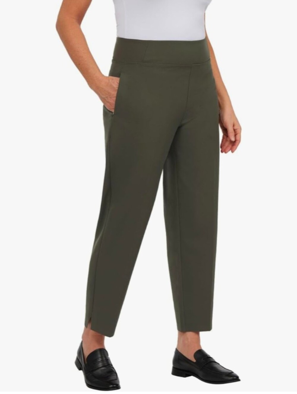 4-Way Stretch Ankle Pants